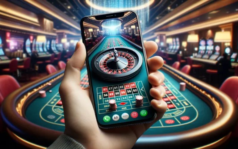 Live casino với tính năng tương tác trực tuyến giữa người chơi với vn68 